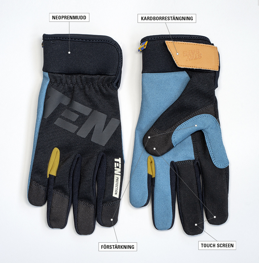 TP Confident - Arbetshandske - Ten Protection