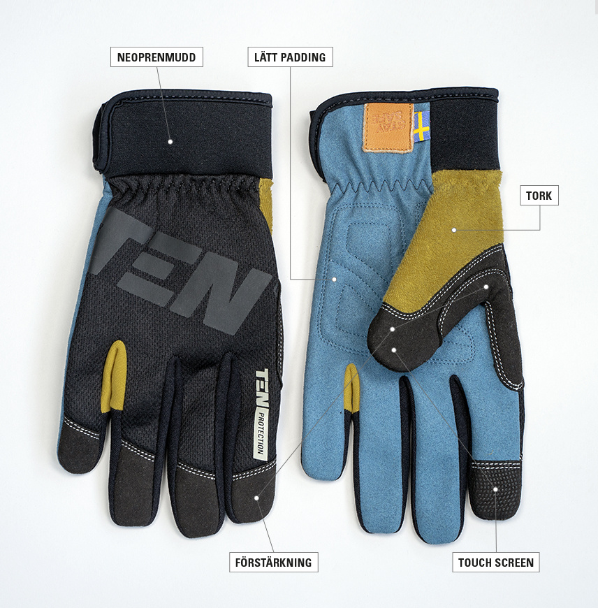 TP Comfortable - Arbetshandske - Ten Protection