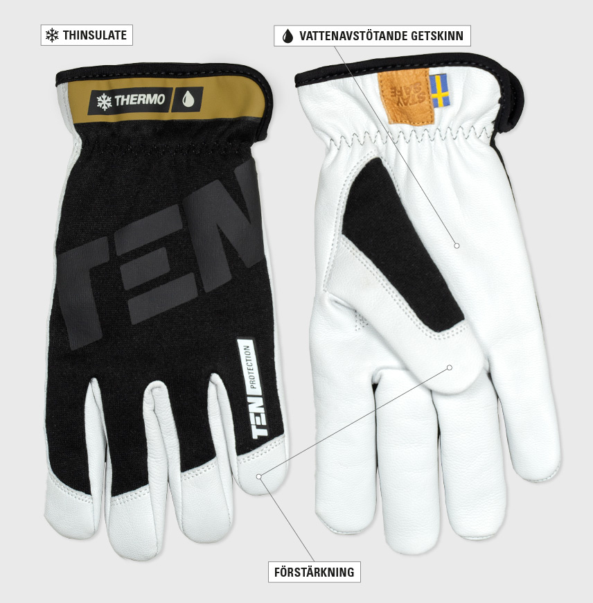 TP Basic Winter - Arbetshandske - Ten Protection