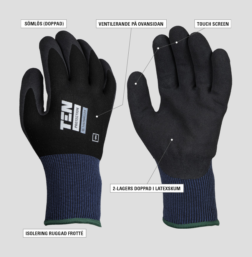 TP Flexible - Arbetshandske - Ten Protection